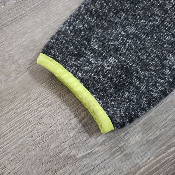 Free Country Womens M Black Green Down Filled Quilted Puffer Long Sleeve Jacket - Picture 10 of 13